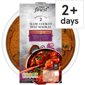Tesco Finest Beef Madras (400g)