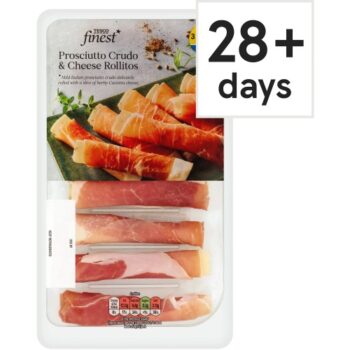 Tesco Finest Prosciutto Crudo & Cheese Rollitos (105g)