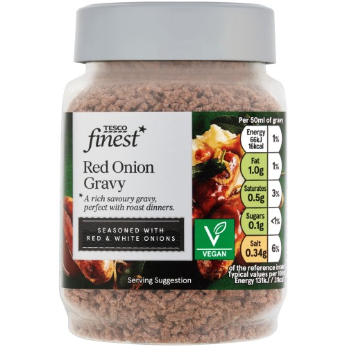 Tesco Finest Red Onion Gravy Granules (200g)