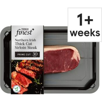 Tesco Finest Thick Cut Sirloin Steak (350g)