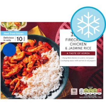 Tesco Firecracker Chicken & Jasmine Rice (400g)