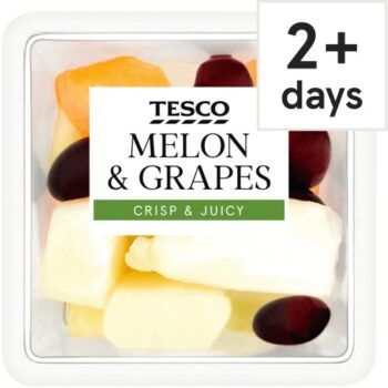 Tesco Melon & Grapes (300g)
