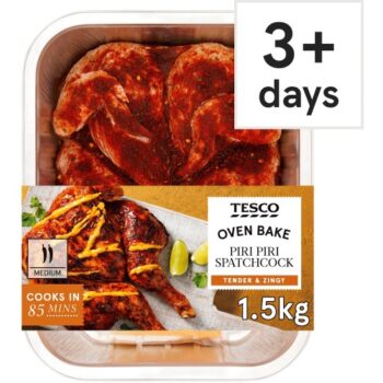 Tesco Peri Peri Spatchcock with Sauce (1.5kg)