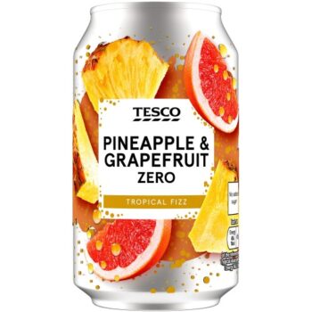 Tesco Pineapple & Grapefruit Zero