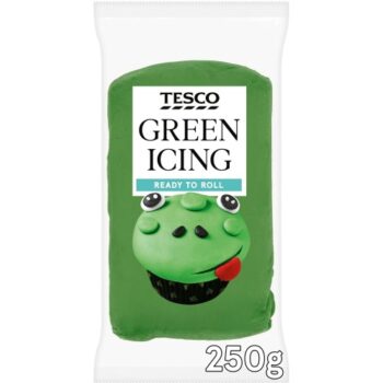 Tesco Ready To Roll Green Icing (250g)
