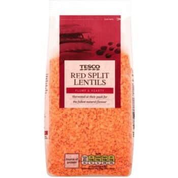 Tesco Red Split Lentils (1kg)