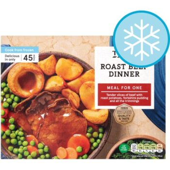 Tesco Roast Beef Dinner (400g)