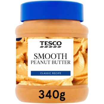 Tesco Smooth Peanut Butter (340g)