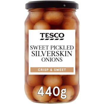 Tesco Sweet Pickled Silverskin Onions (440g)