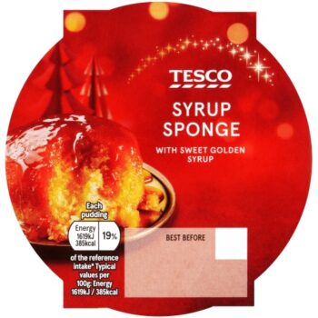 Tesco Syrup Sponge