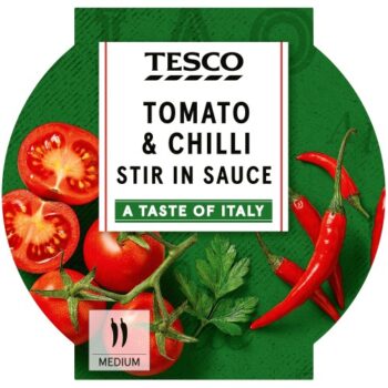 Tesco Tomato & Chilli Stir In Sauce (155g)