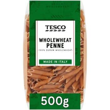 Tesco Wholewheat Penne (500g)