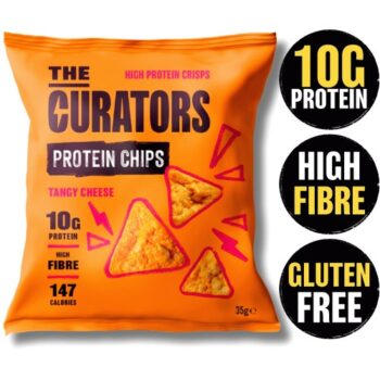 The Curators Tangy Cheese Protein Chips (35g)