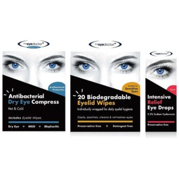 The Eye Doctor Daily 3-Step Eyecare Regime For Dry Eye Relief