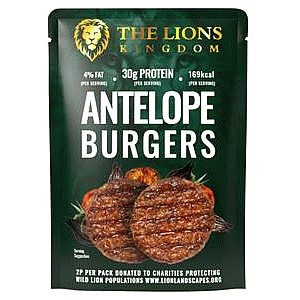 The Lions Kingdom Antelope Burgers (240g)