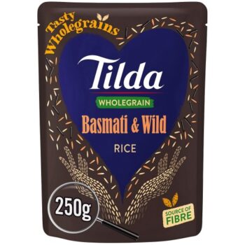 Tilda Wholegrain Basmati & Wild Rice (250g)