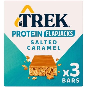 Trek Salted Caramel Protein Flapjacks (3 x 50g)