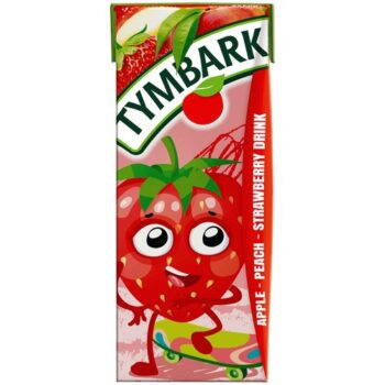 Tymbark Apple Peach Strawberry Drink (200ml)