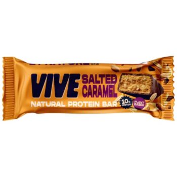 Vive Vegan Chocolate Protein Bars- Salted Caramel (49g)