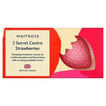 Waitrose 2 Secret Centre Strawberries (148g)