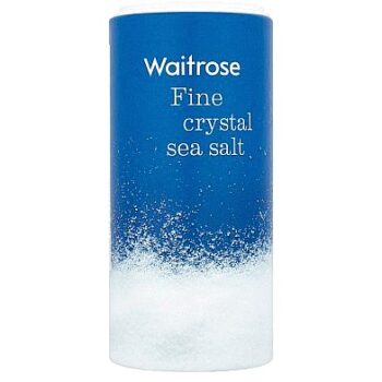 Waitrose Fine Crystal Sea Salt (350g)