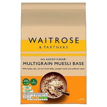 Waitrose Multigrain Muesli Base (750g)