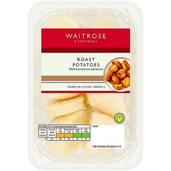 Waitrose Roast Potato with Cornish Salted Butter (450g)
