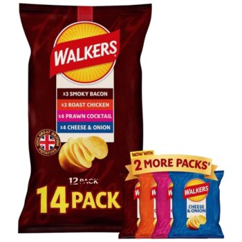Walkers Meaty Variety Multipack Crisps