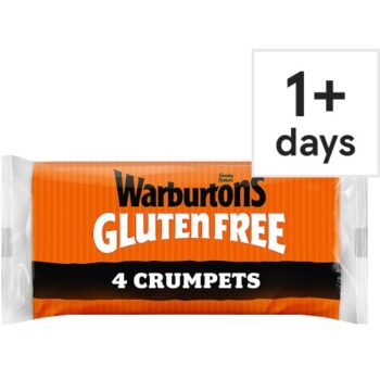 Warburtons Gluten Free 4 Crumpets 4 Crumpets (4)