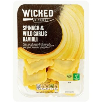 Wicked Kitchen Spinach & Garlic Ravioli