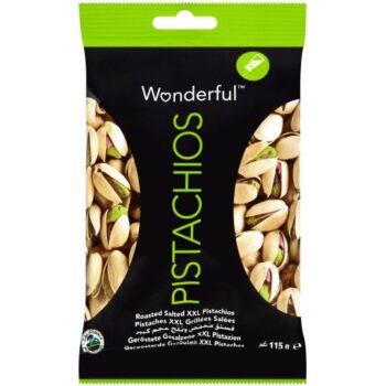 Wonderful & Roasted Salted XXL Pistachios (115g)