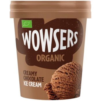 Wowsers Organic Creamy Chocolate Ice Cream