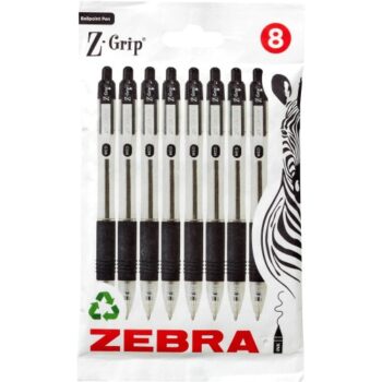 Zebra Z-grip Black (8)