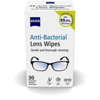 Zeiss Anti-Bacterial Lens Wipes (30)