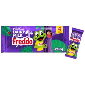 Cadbury Dairy Milk Freddo Chocolate Bar 4 Pack Multipack