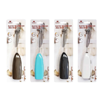 Electric milk frother/mini whisk, ideal for frothing drinks and whisking small ingredients. Please let us know your preferred colour.