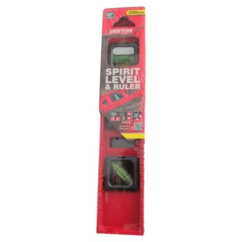 12" Spirit Level & Ruler