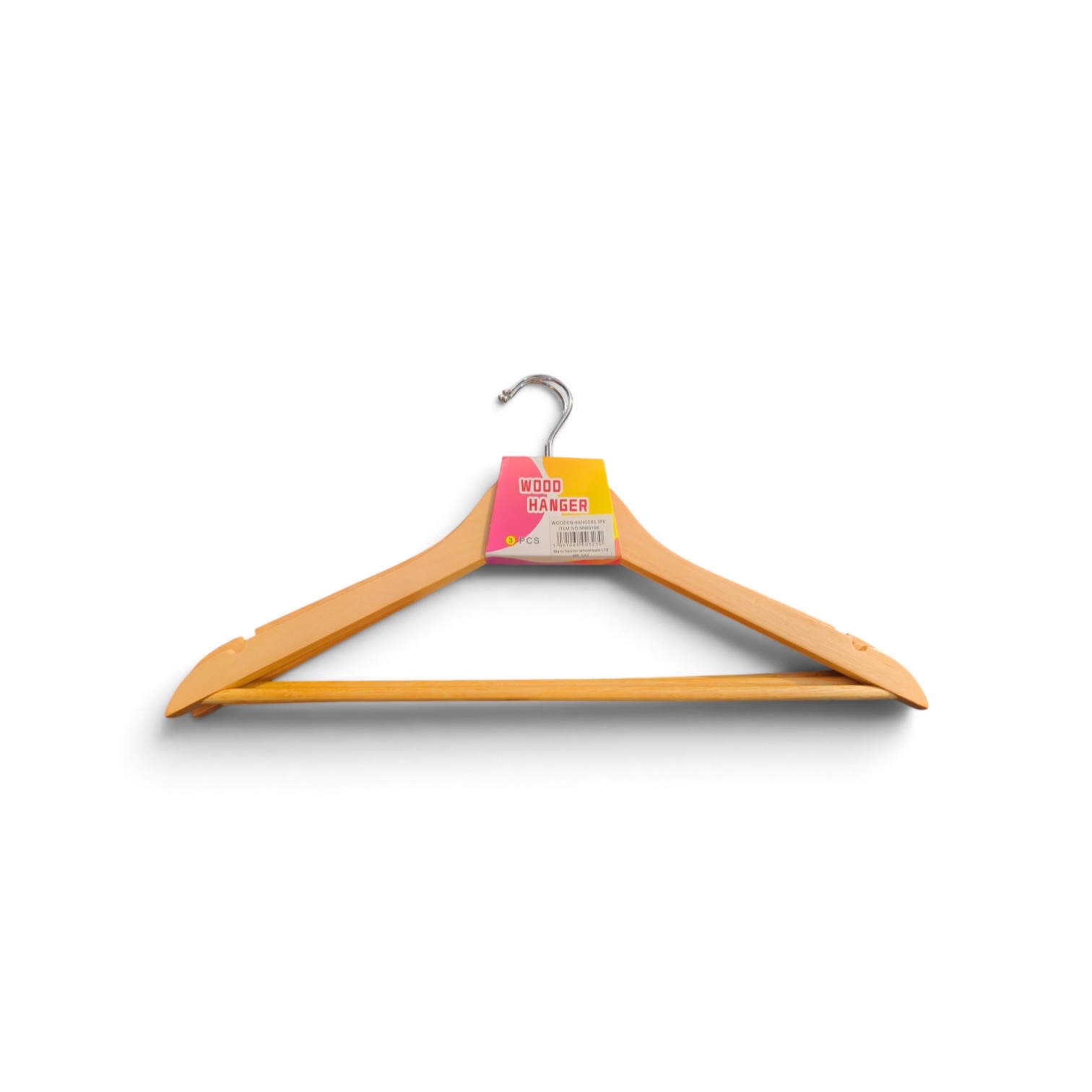 3 Wooden Hangers